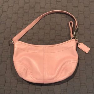 Coach small pink purse